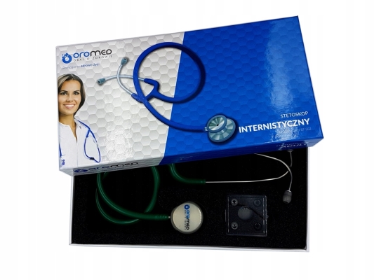 Стетоскоп Oromed ORO SF-502 Green с двухсторонней головкой