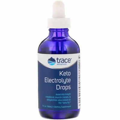 Кето-електроліти Trace Minerals Keto Electrolyte краплі, 118 мл