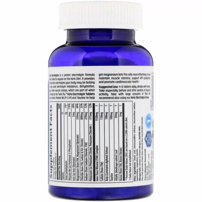 Кето-электролиты Trace Minerals Keto Electrolyte, 90 таблеток
