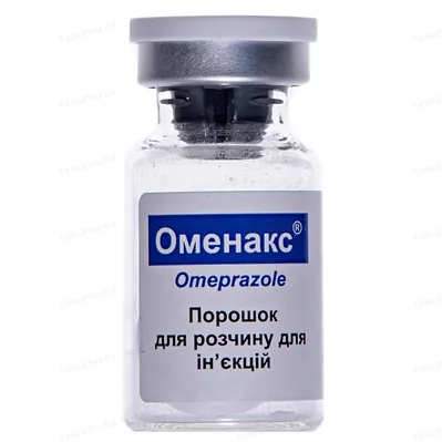 Оменакс порошок для р-ну д/ін. по 40 мг №1 у флак.
