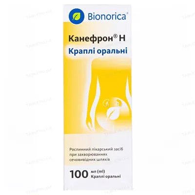 Канефрон Н краплі ор. по 100 мл у флак.