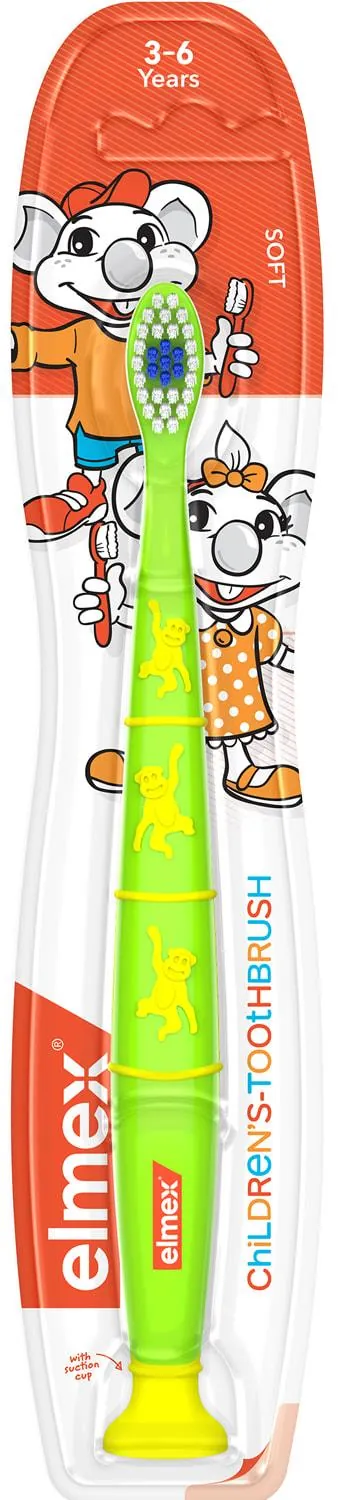 Зубна щітка Elmex Kids дитяча з 3 до 6 років, м'яка, 1 шт