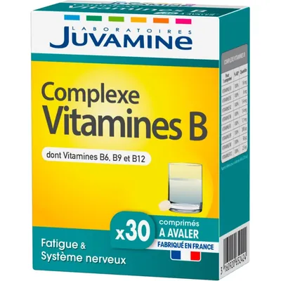 Комплекс вітамінів В Juvamine капсули №30