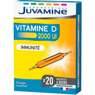 Вітамін D Juvamine 2000 МО ампули по 10 мл №20