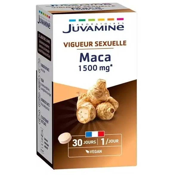 Сексуальна життєздатність Juvamine Мака 1500 мг таблетки №30