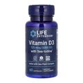Витамин Д3 + морской йод Life Extension Vit D3 with Sea-Iodine 5000 МЕ (125 мкг), 60 капсул
