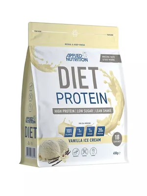 Протеїн сироватковий змішаний Applied Nutrition Diet Whey Protein сироватковий, ванільне морозиво, 450 г