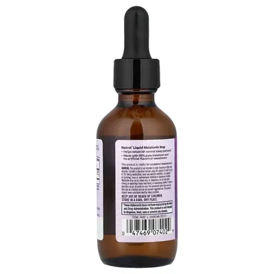 Мелатонін Natrol Liquid Melatonin 1 мг ягідний смак, 60 мл