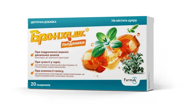 Бронхалик льодяники по 2,85 г №20