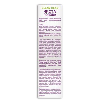 Чиста голова Fidem Pharm спрей протипедикульозний, 100 мл