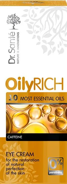 Крем для контуру очей Dr.Sante Oily Rich, 15 мл