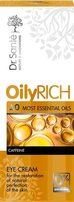 Крем для контуру очей Dr.Sante Oily Rich, 15 мл