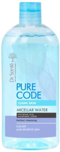 Міцелярна вода Dr.Sante Pure Cоde для сухої і чутливої шкіри, 200 мл