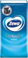 Хусточки паперові Zewa Deluxe Original білі 3 шари, 10 шт х 1 уп