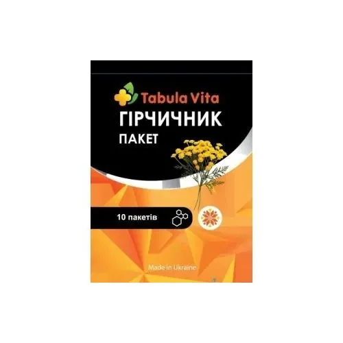 Гірчичник-пакет Tabula Vita, 10 штук