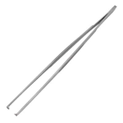 Пинцет хирургический Ridni, 1х2 зубца, 20 см