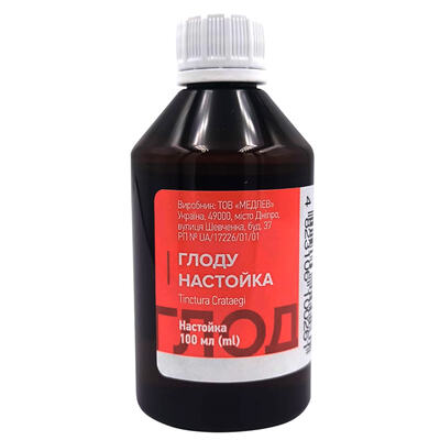 Глоду настойка по 100 мл у флак. полім.