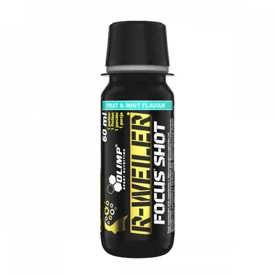 Передтренувальний комплекс Olimp R-Weiler Focus Shot, фрукти-м'ята, 60 мл