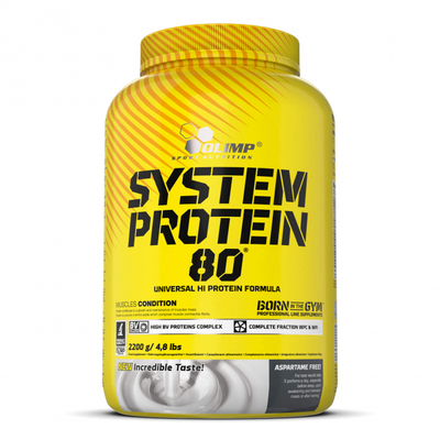 Протеин многокомпонентный Olimp System Protein 80, ваниль, 2200 г