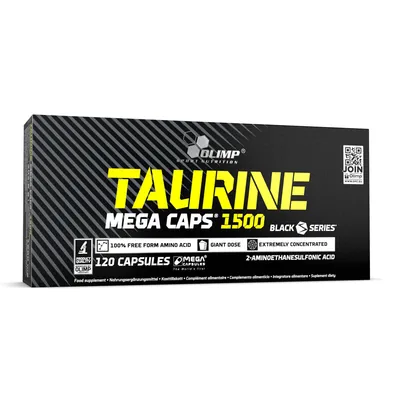 Таурин Olimp Taurine Mega Caps, 120 капсул