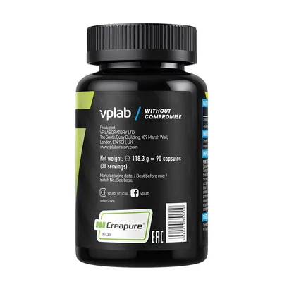 Креатин VPLAB Elite Creatine Capsules, 90 капсул