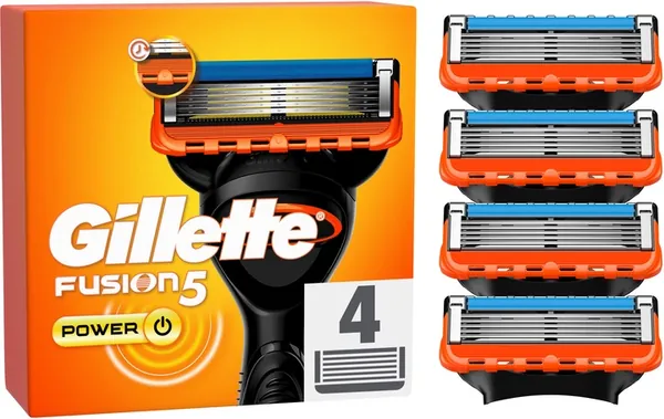 Картриджі змінні для гоління Gillette Fusion 5 Power, 4 шт