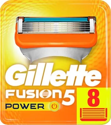 Картриджі змінні для гоління Gillette Fusion 5 Power, 8 шт