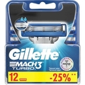 Картриджи сменные для бритья Gillette Mach 3 Turbo, 12 шт