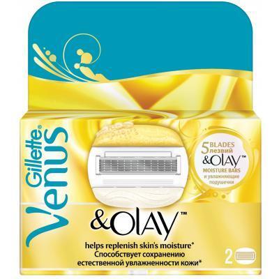Картриджи сменные для бритья Venus & Olay, 2 шт