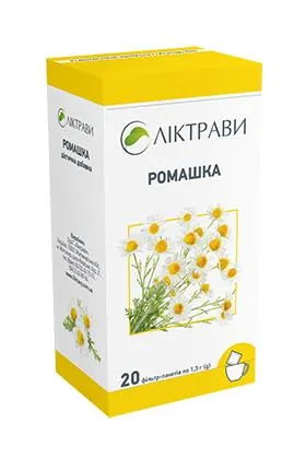 Ромашка фіточай по 1.3 г №20 у філ.-пак.