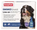 Краплі на холку Beaphar IMMO Shield Line-on протипаразитарні з силіконовою олією для собак великих порід від 30 до 50 кг, 1 піпетка