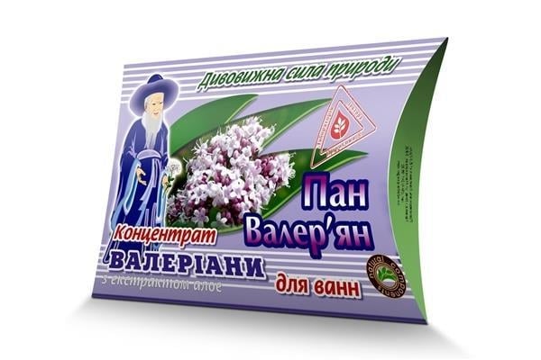 Соль для ванн Dr.Pirogov концентрат валерианы Пан Валерьян с экстрактом алоэ, 450 г
