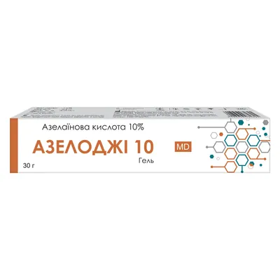 Гель Azelogy 10 з азелаїновою кислотою 10%, 30 г у тубі