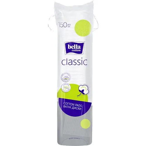 Ватні подушечки Bella Cotton Classic, 150 штук