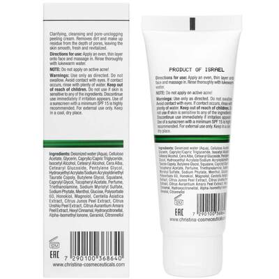 Скраб для обличчя Christina Line Repair Nutrient Wood Pulp Scrub з деревною целюлозою, 75 мл