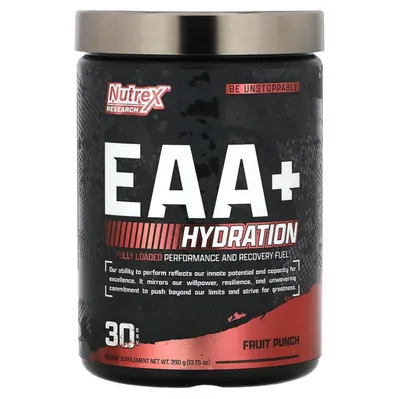 Амінокислоти Nutrex Research EAA Hydration, Fruit Punch, 390 г