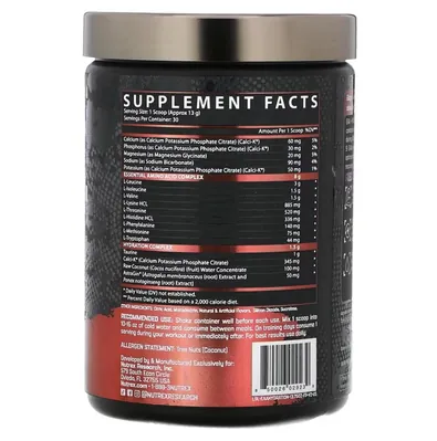 Амінокислоти Nutrex Research EAA Hydration, Fruit Punch, 390 г