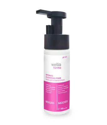 Пінка для інтимної гігієни Wella Farma Intimate Cleansing Foam Ph 4,5, 150 мл