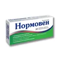 Нормовен таблетки, в/плів. обол. №30 (10х3)