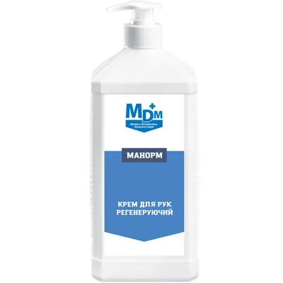 Крем для рук MDM Манорм антисептичний регенеруючий, 1 л