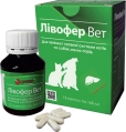 Ливофер Вет фитокомплекс для печени и пищеварительной системы котов и собак малых пород, 15 капсул