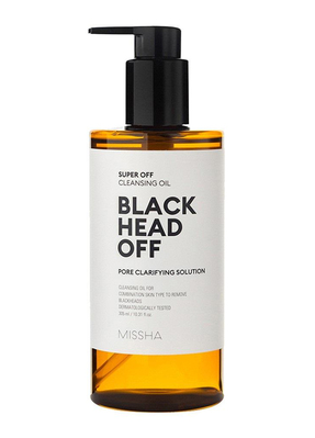 Гидрофильное масло Missha Super Off Black Head Off для устранения черных точек, 305 мл