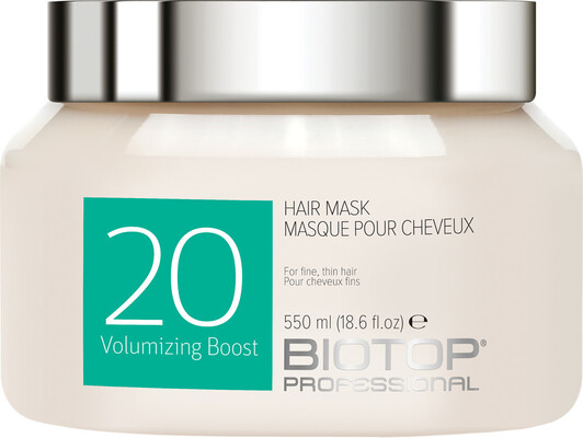 Маска для волос Biotop 20 Volumizing Boost для придания объема, 550 мл