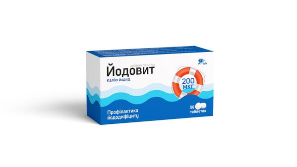 Йодовиттаблеткипо200мкг№50