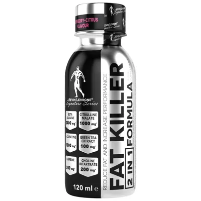 Жироспалювач Kevin Levrone Fat Killer 2 in1 Formula малина-цитрус, 120 мл