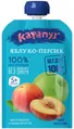 Пюре фруктове Карапуз Яблуко і персик 100 г