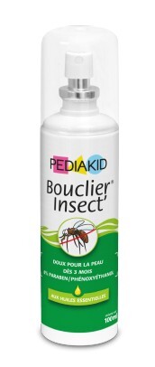 Спрей от комаров Pediakid Bouclier Insect Педиакид для детей от 3 месяцев, 100 мл