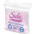 Ватні палички Siela в пакеті, 100 штук