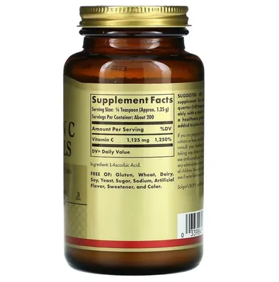 Вітамін С Solgar Vitamin C Crystals, 125 г