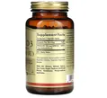 Вітамін Д3 Solgar Vitamin D3 (Cholecalciferol) 125 мкг (5000 МО) вег. капсули №240